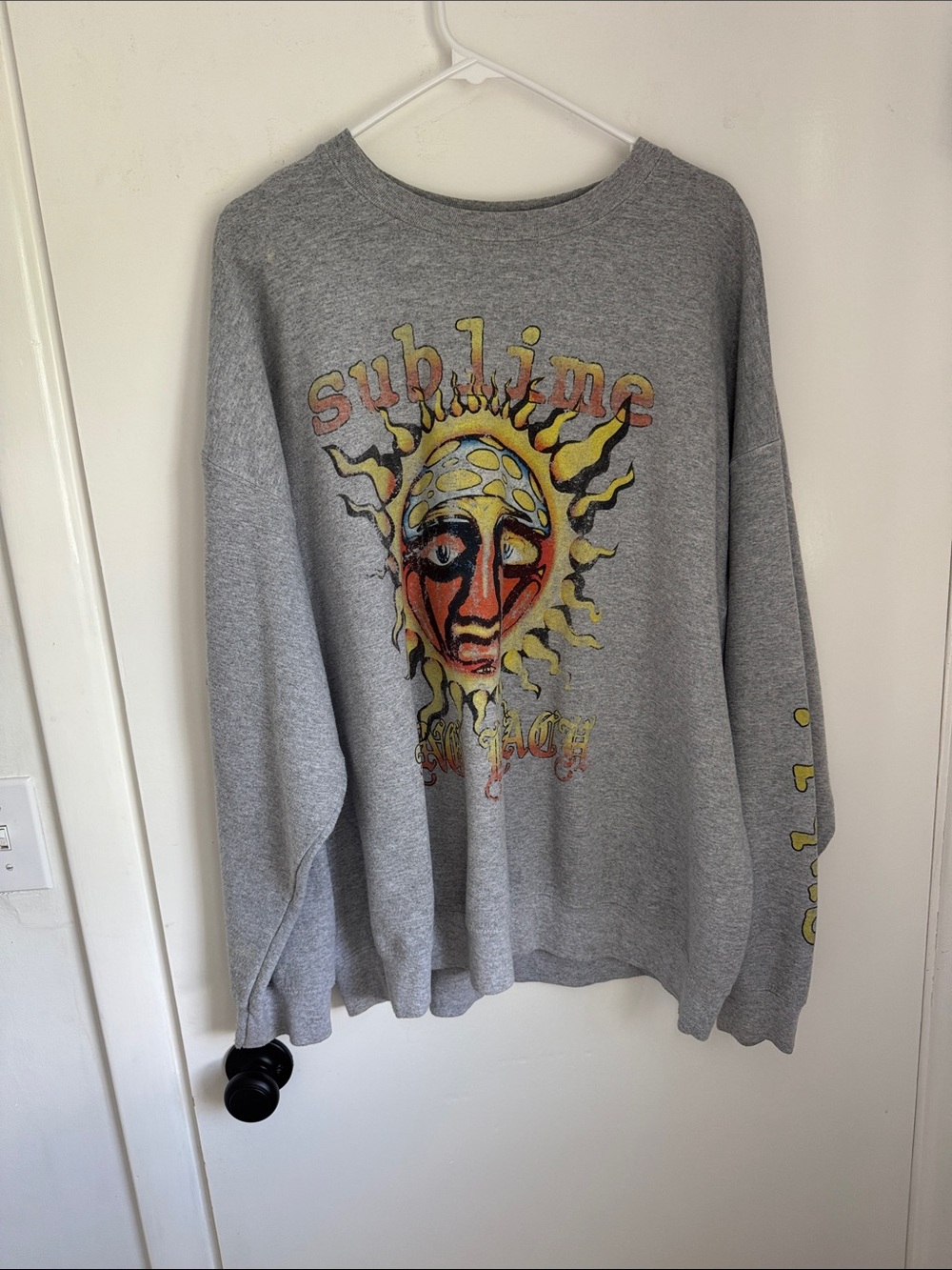 Sublime Graphic Crewneck Sweatshirt - Gray